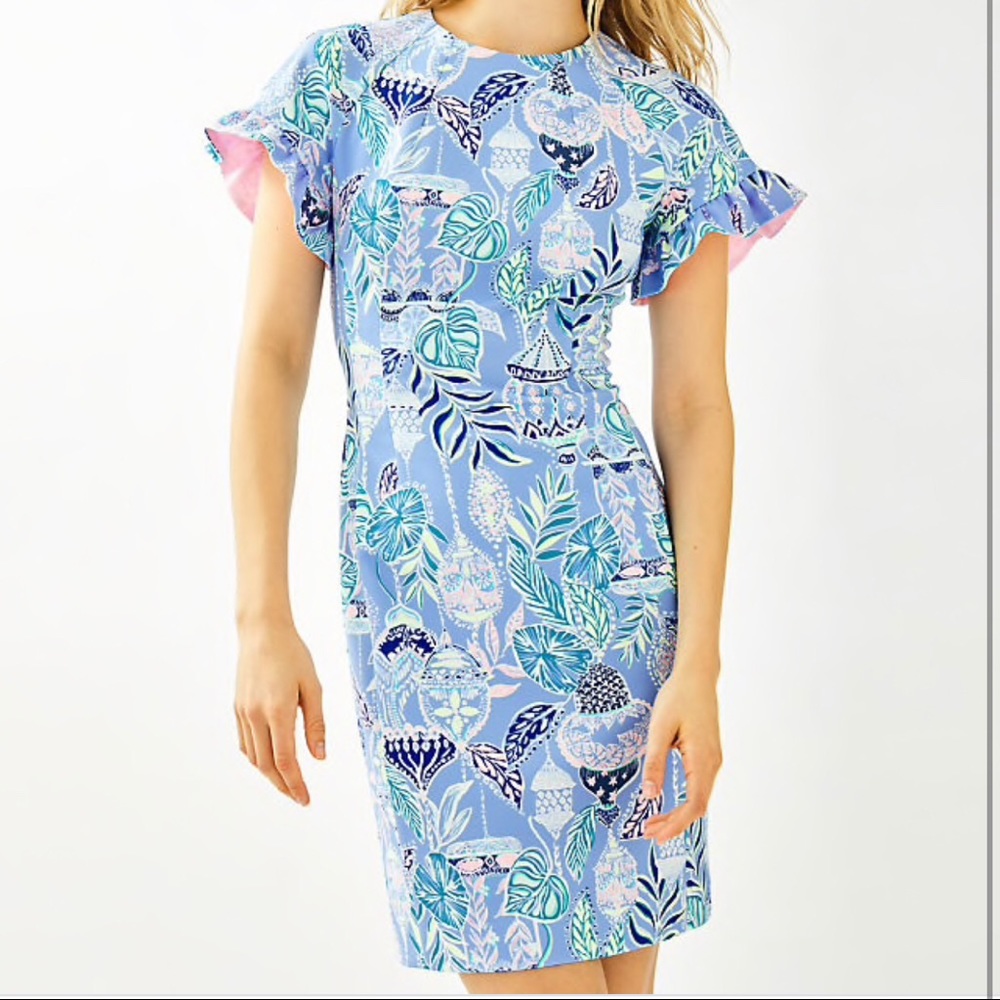 NWT Lilly Pulitzer Kerstin Shift - Lapis Lanterns